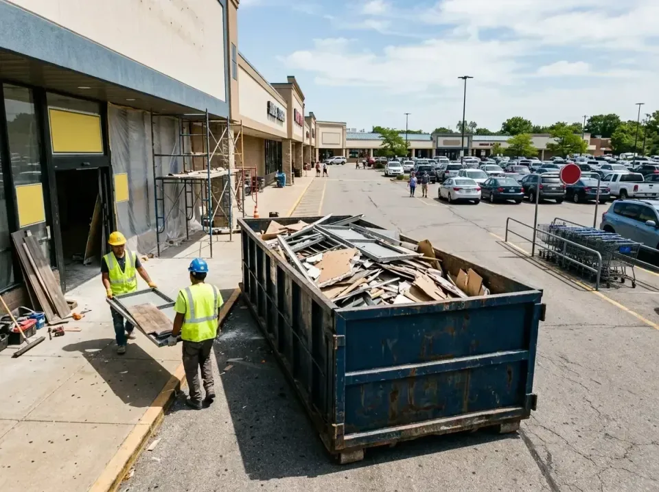 retail-store-renovation-debris-003 — frequently asked questions, Roll-off Dumpster Rentals in Tara Hills, CA